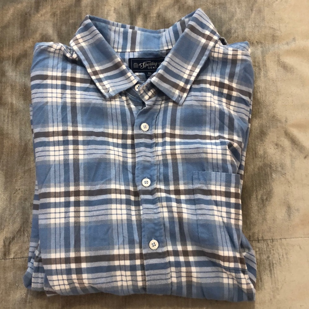 Men’s Cotton Flannel, Size XL